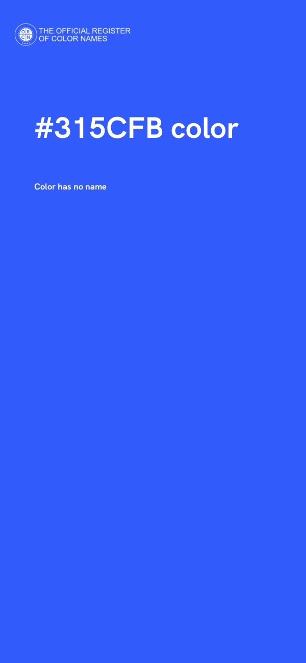 #315CFB color image