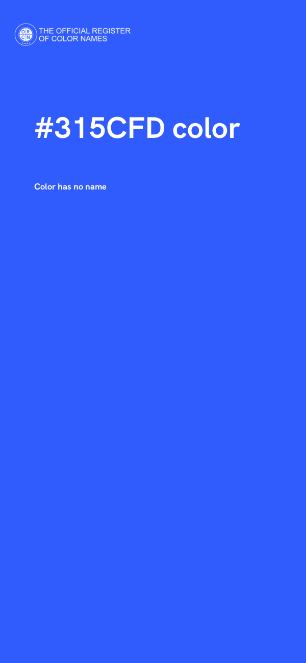 #315CFD color image