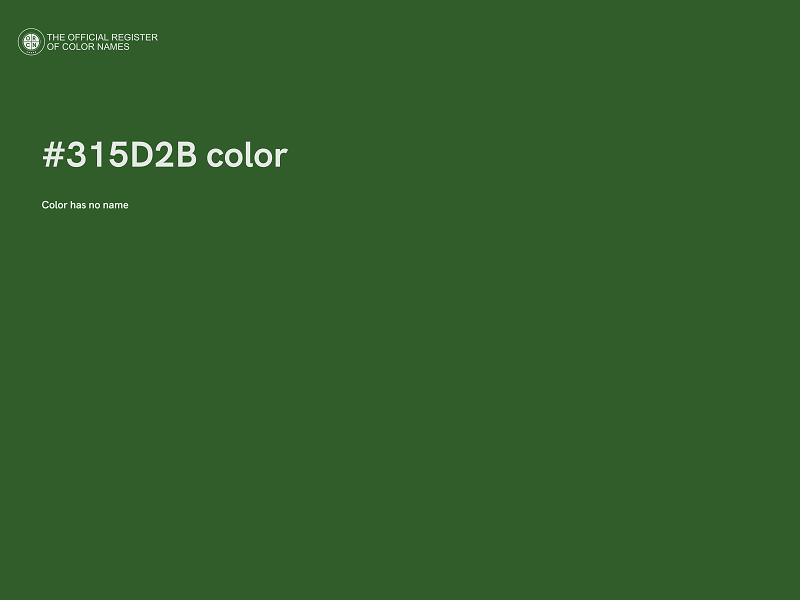 #315D2B color image