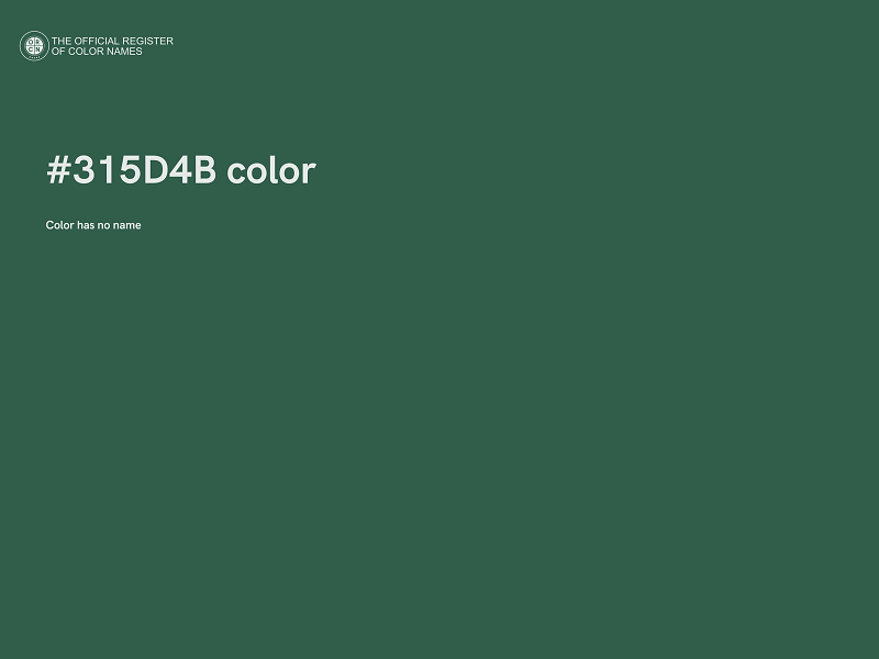 #315D4B color image