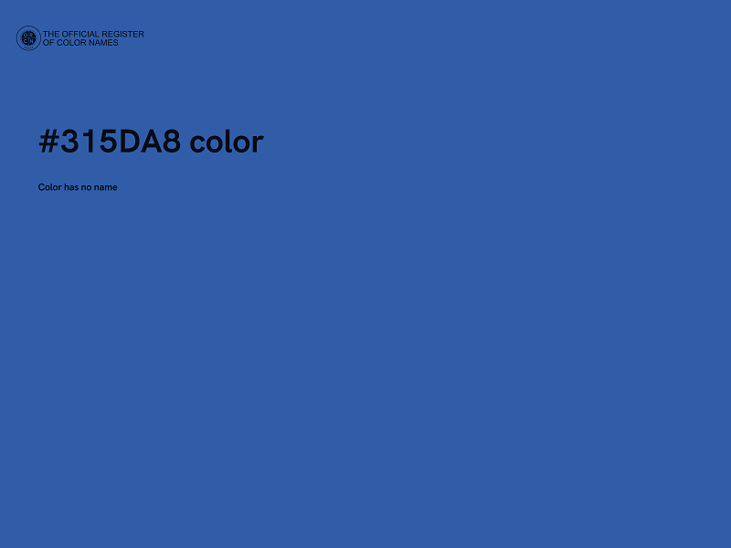 #315DA8 color image