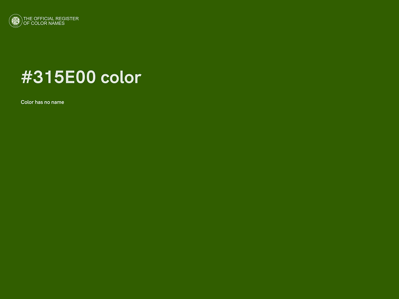 #315E00 color image