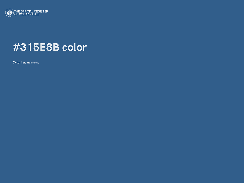 #315E8B color image