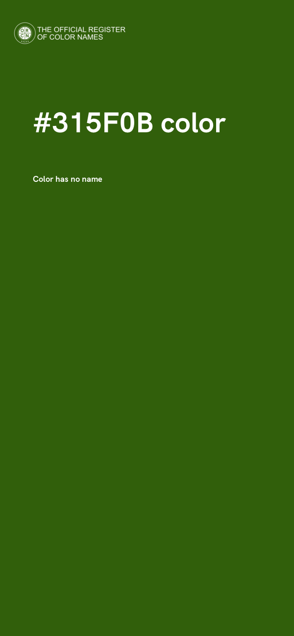 #315F0B color image