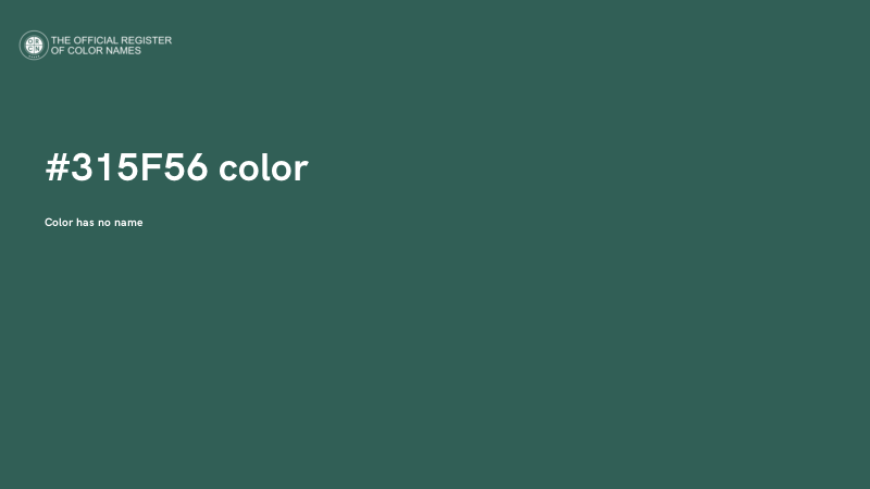 #315F56 color image