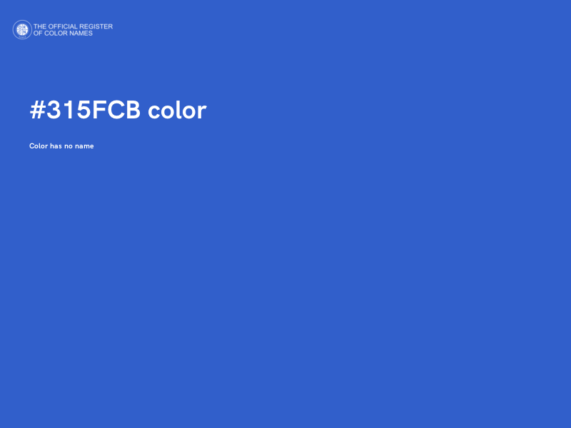 #315FCB color image