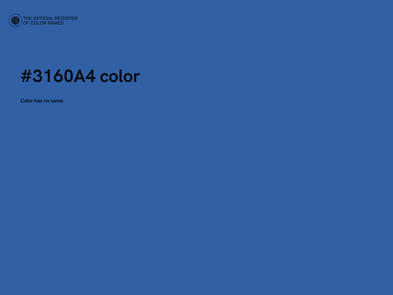 #3160A4 color image