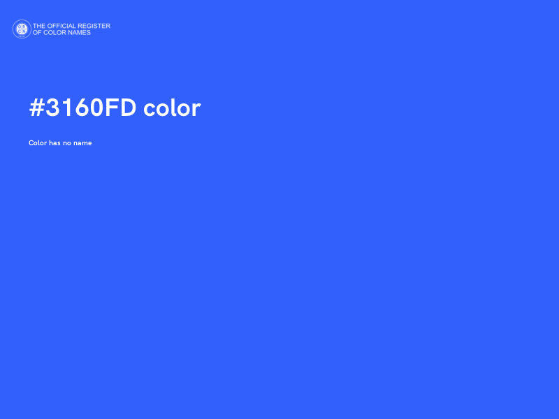 #3160FD color image