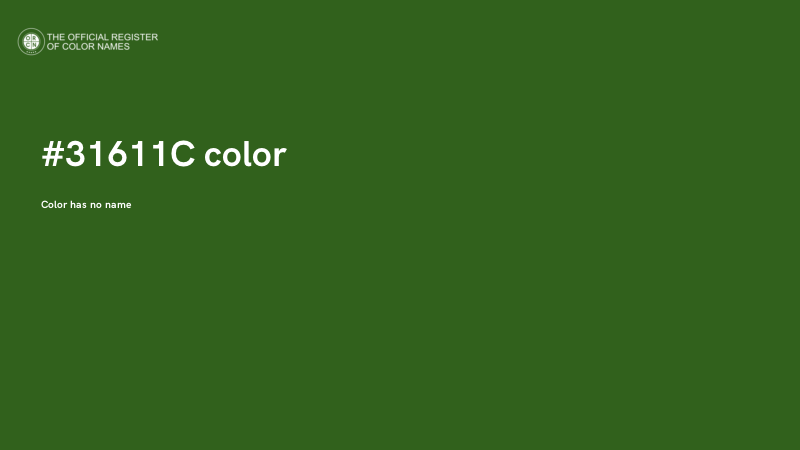 #31611C color image