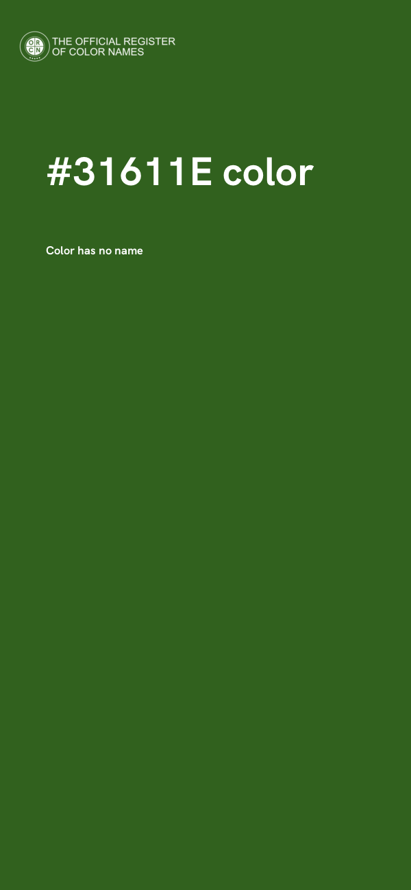 #31611E color image