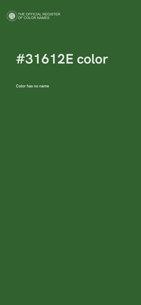 #31612E color image