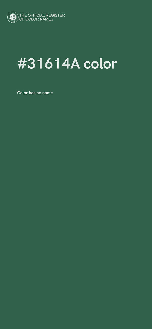 #31614A color image