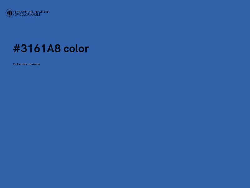 #3161A8 color image