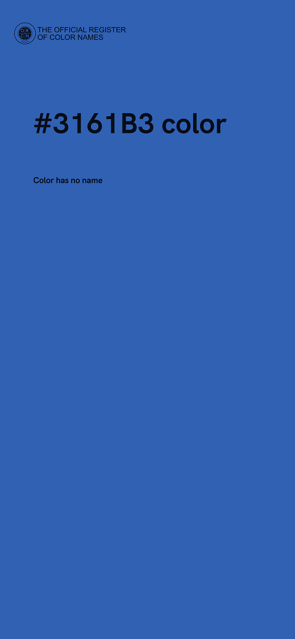#3161B3 color image