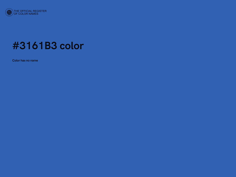 #3161B3 color image
