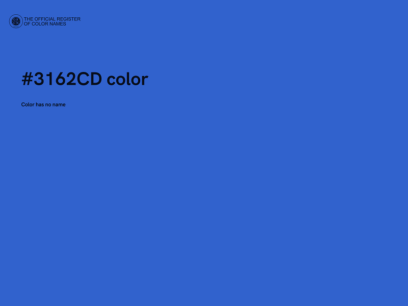 #3162CD color image