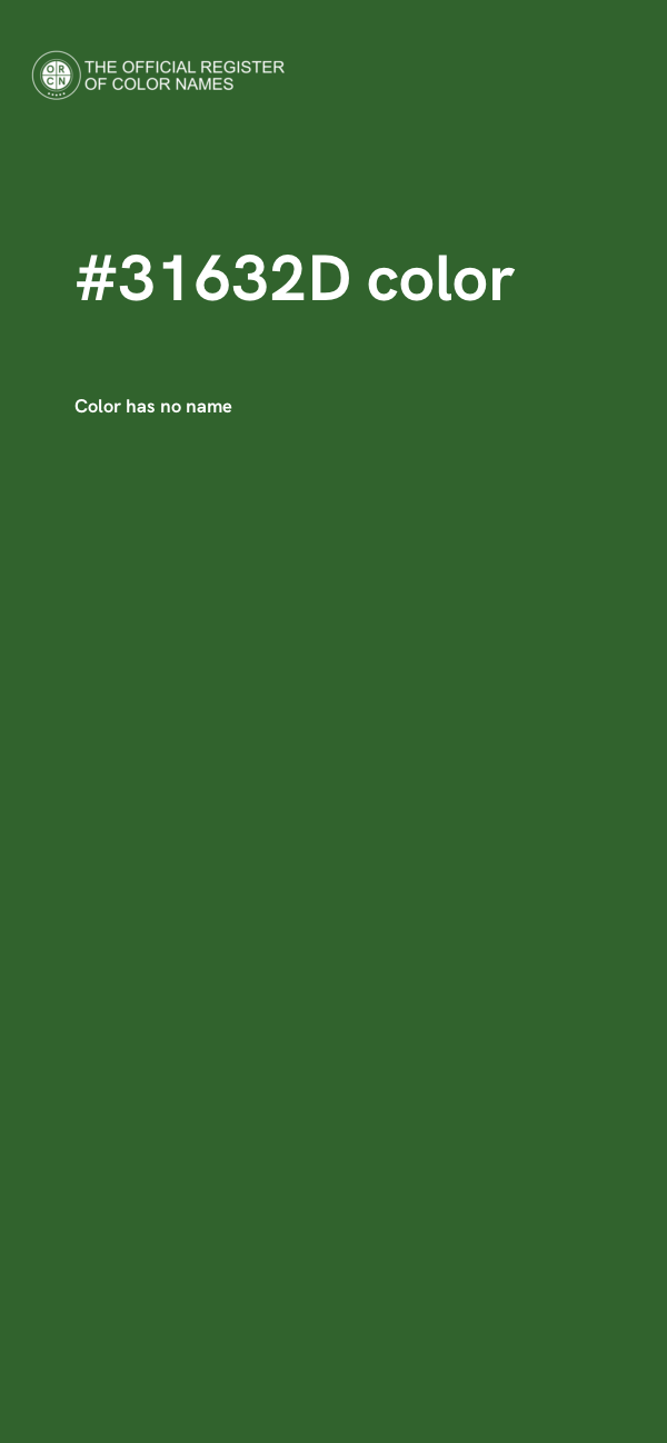 #31632D color image