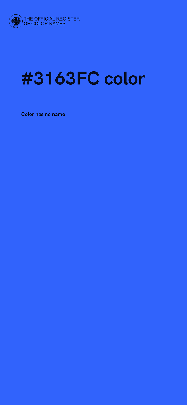 #3163FC color image