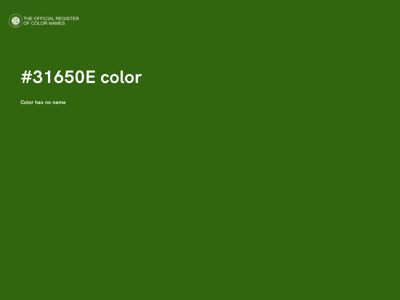 #31650E color image