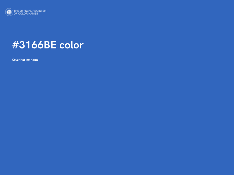 #3166BE color image