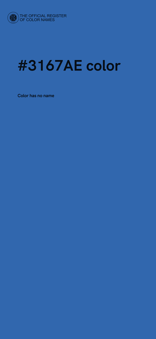 #3167AE color image