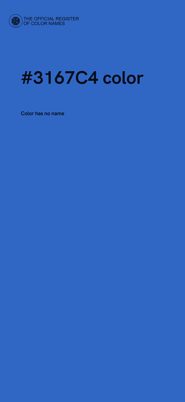 #3167C4 color image