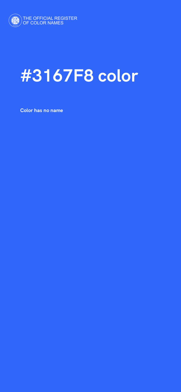 #3167F8 color image