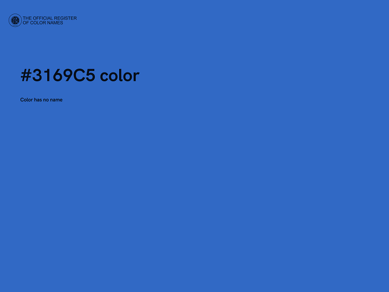 #3169C5 color image