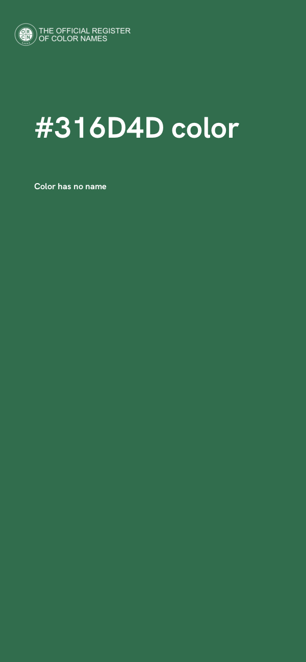 #316D4D color image