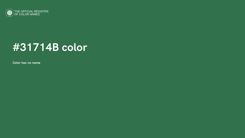 #31714B color image