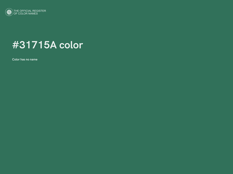 #31715A color image