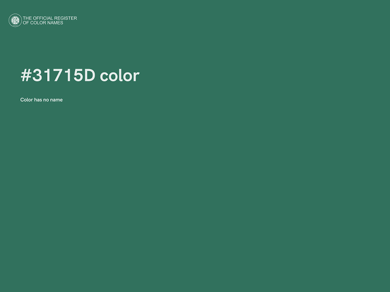 #31715D color image