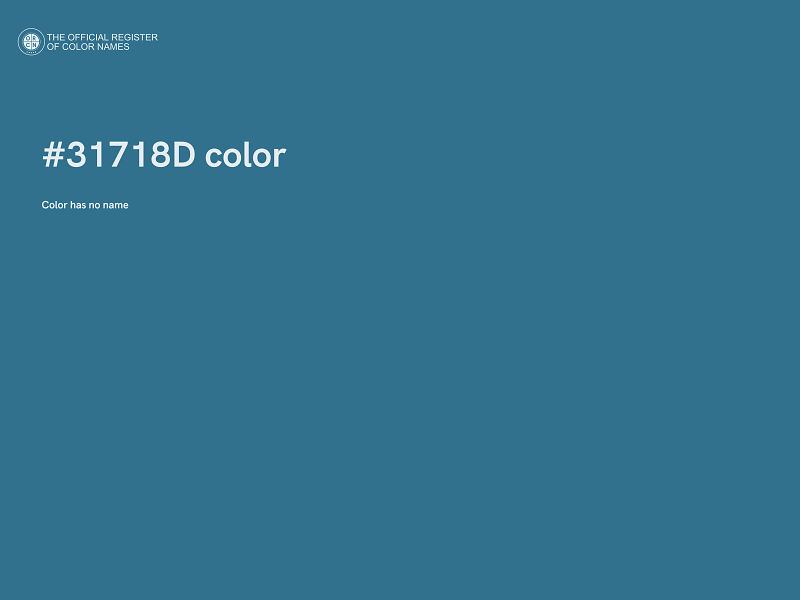#31718D color image