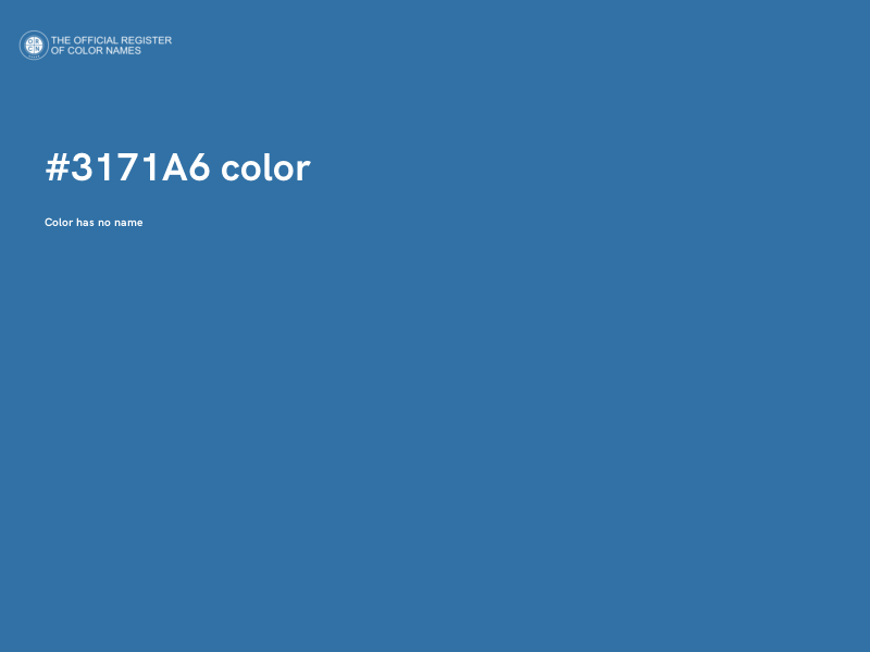#3171A6 color image