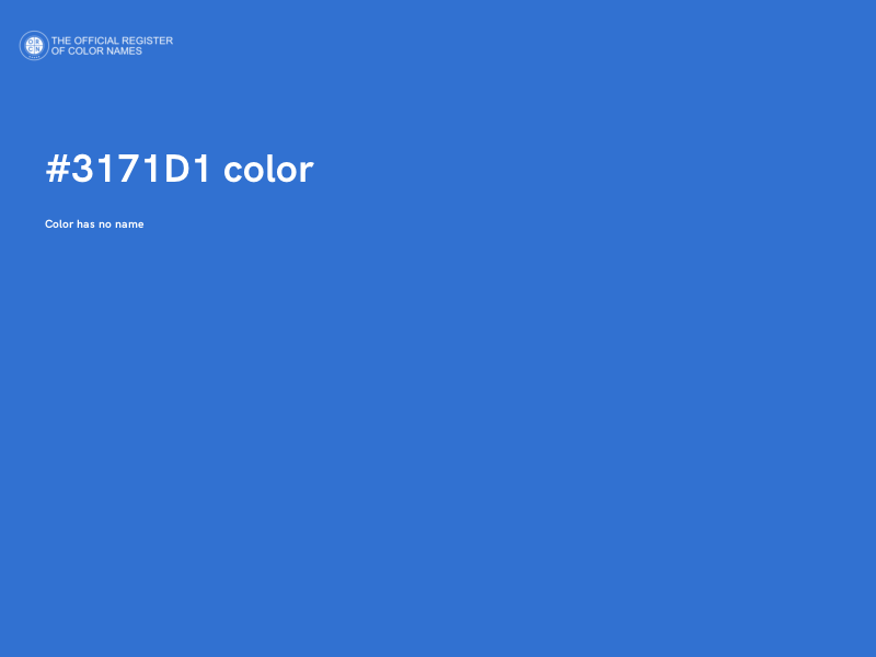 #3171D1 color image
