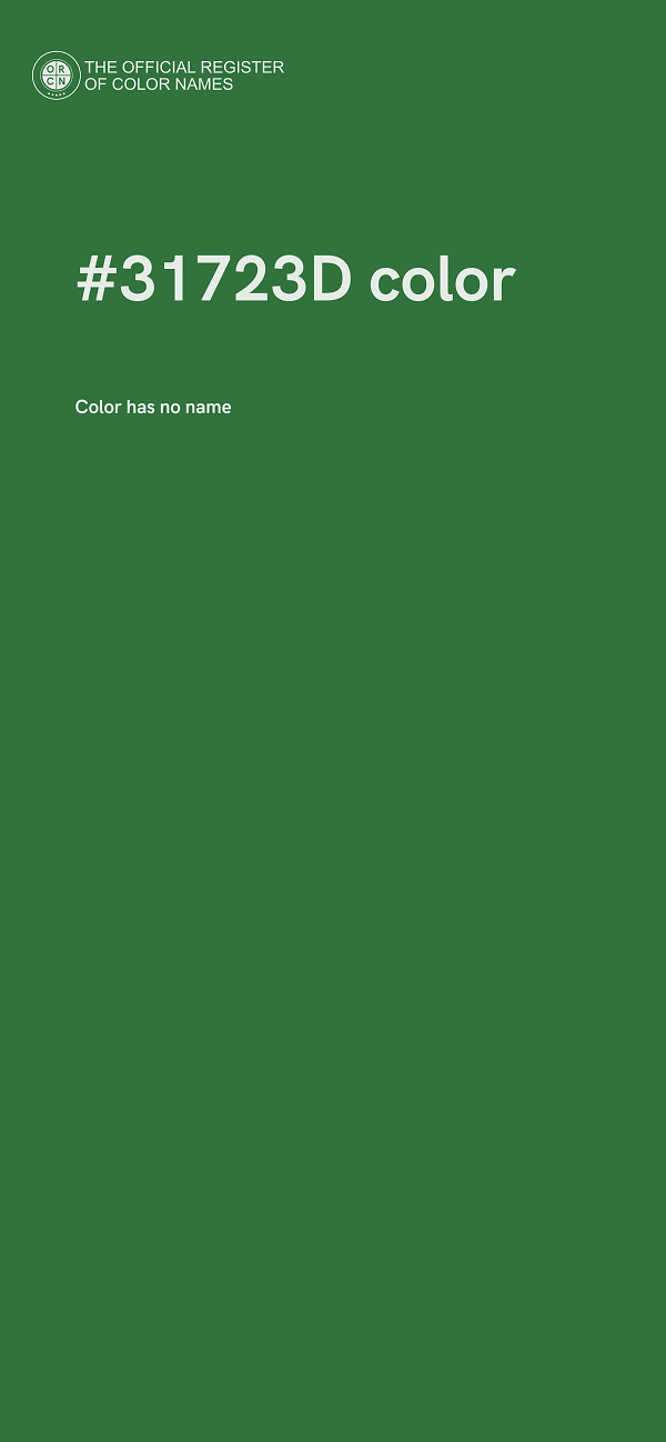#31723D color image