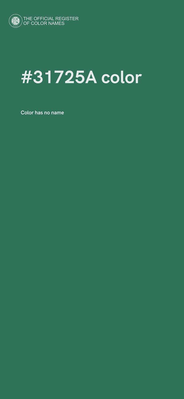 #31725A color image
