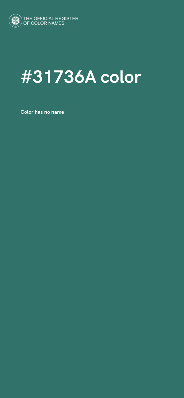 #31736A color image