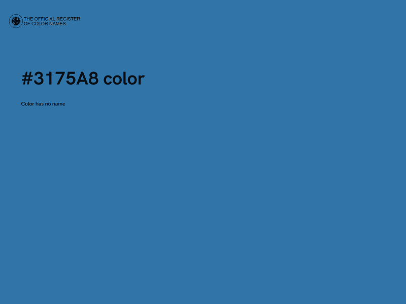 #3175A8 color image