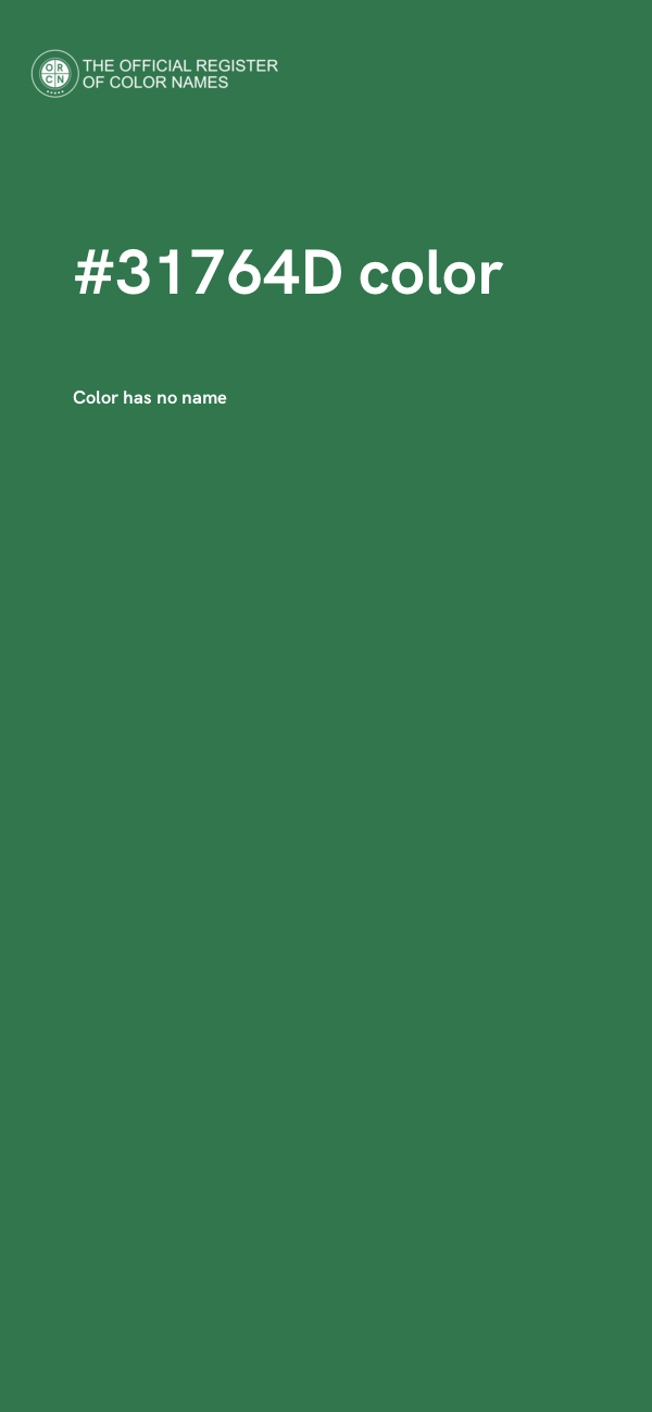 #31764D color image