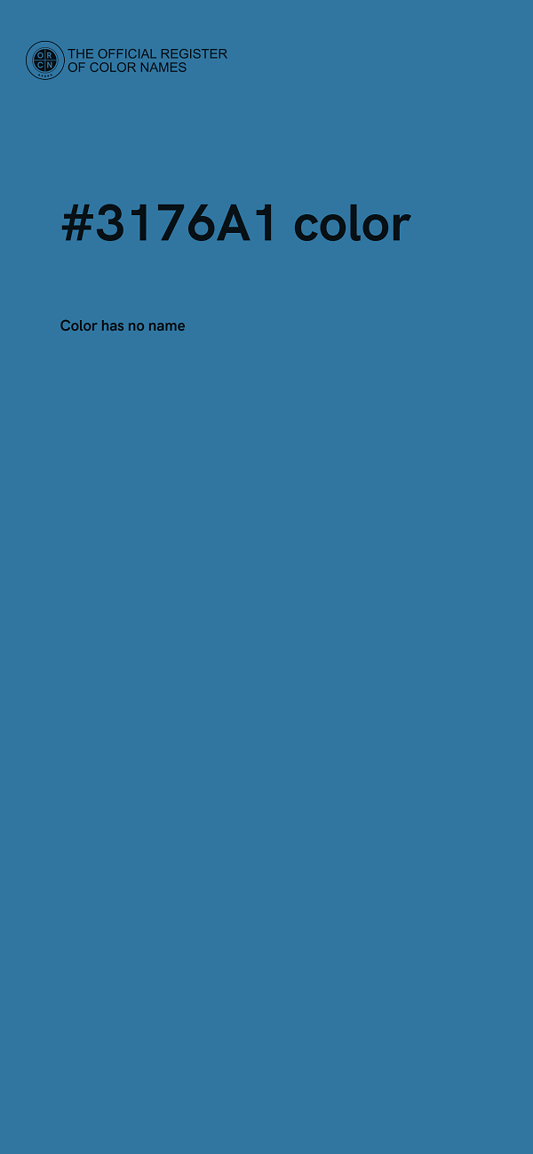 #3176A1 color image