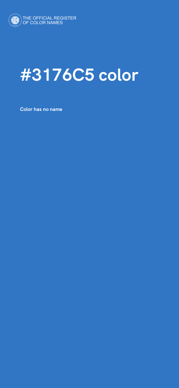 #3176C5 color image