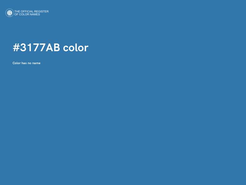 #3177AB color image