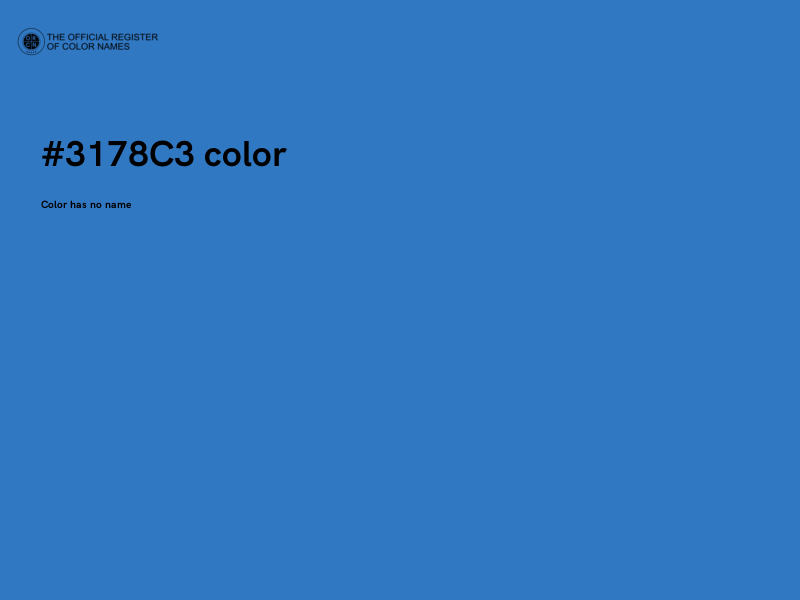 #3178C3 color image
