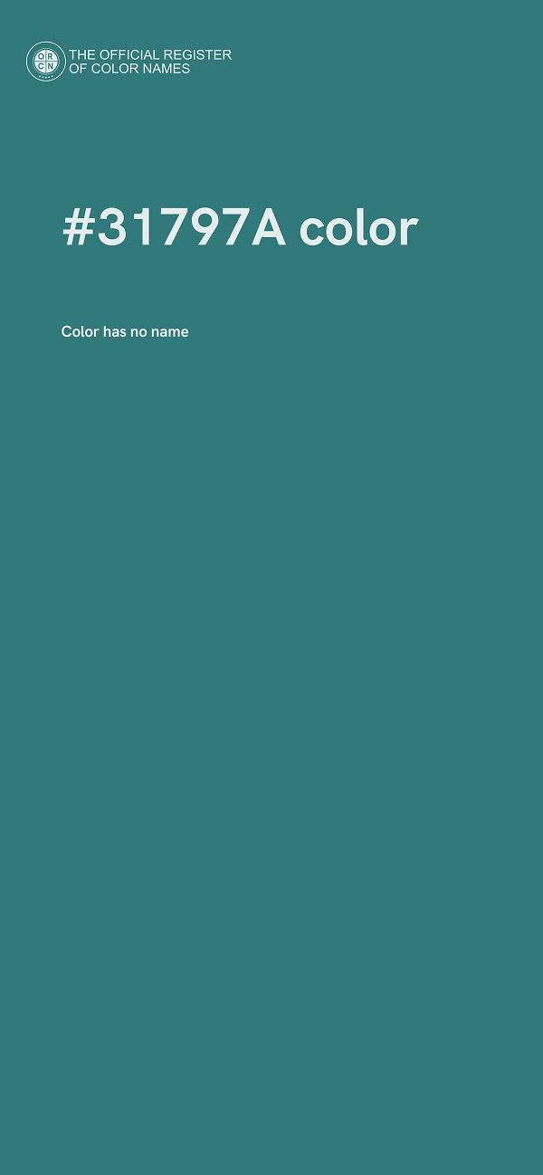 #31797A color image