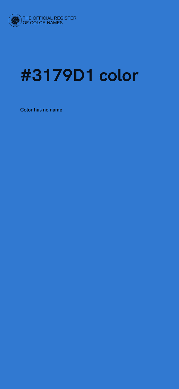 #3179D1 color image