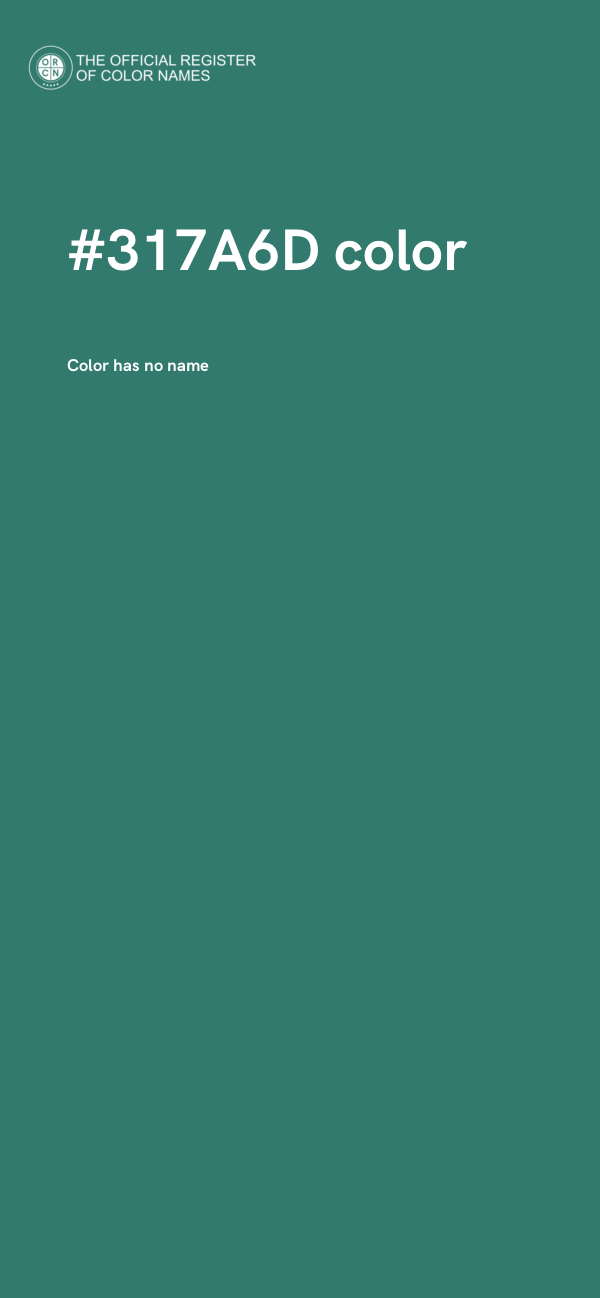 #317A6D color image