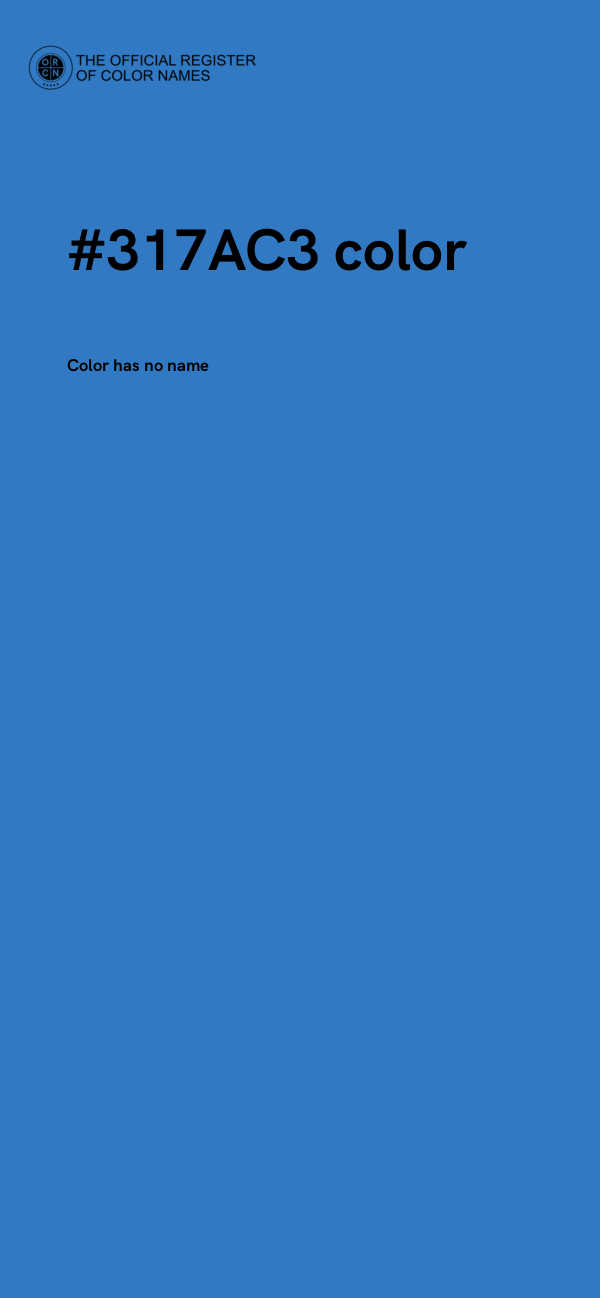 #317AC3 color image