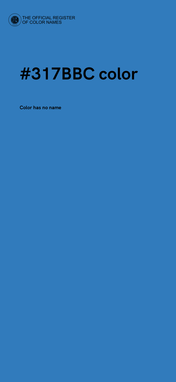 #317BBC color image