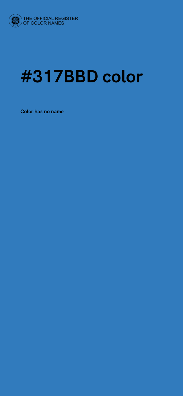 #317BBD color image